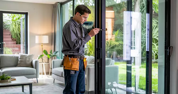 Sliding Door Jamb Lock Repair in Cupertino, CA