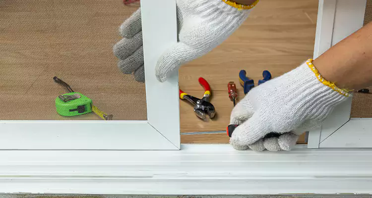 Sliding Glass Door Off Rails Repair in Cupertino, CA
