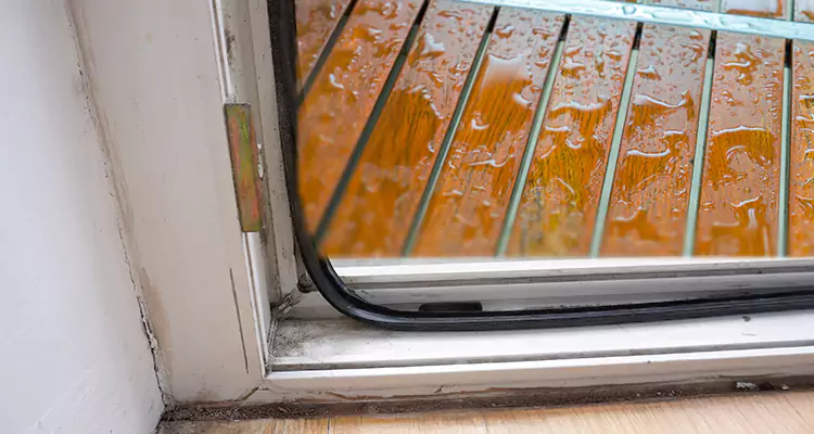 Water Leaking Wooden Patio Doors Repair in Cupertino, CA