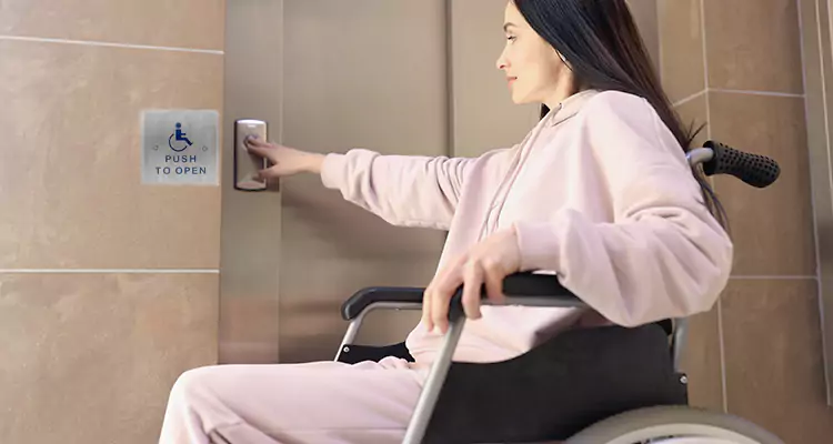 Disabled Access Push Button Repair in Cupertino, CA