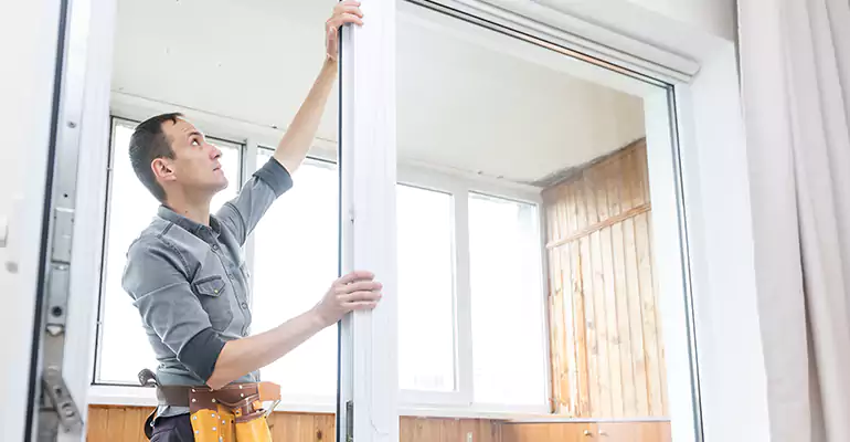 Aluminum Storefront Door Repair in Cupertino, CA